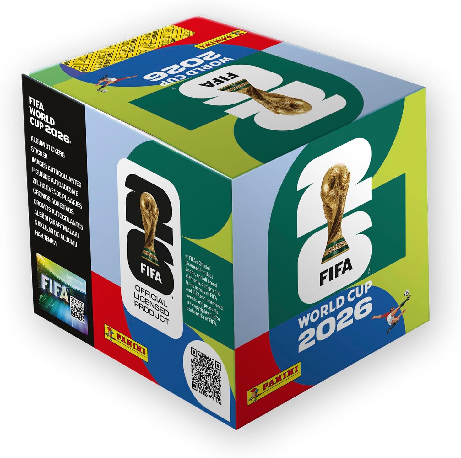 Panini FIFA WM 2026 Sticker Display Box – 50 Tüten Originalverpackt